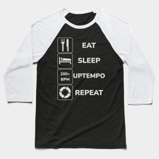 Eat Sleep Uptempo Repeat Baseball T-Shirt